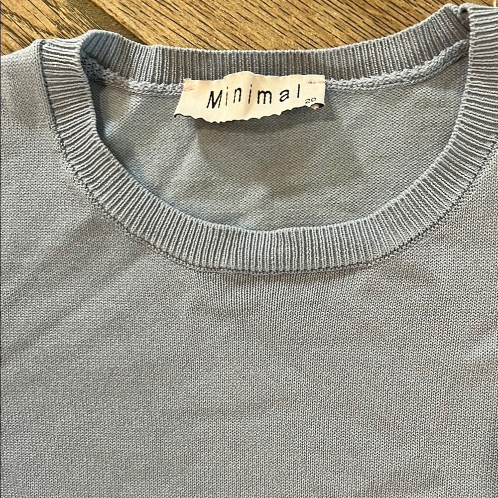 Minimal Blue Dress - Picture 2 of 12